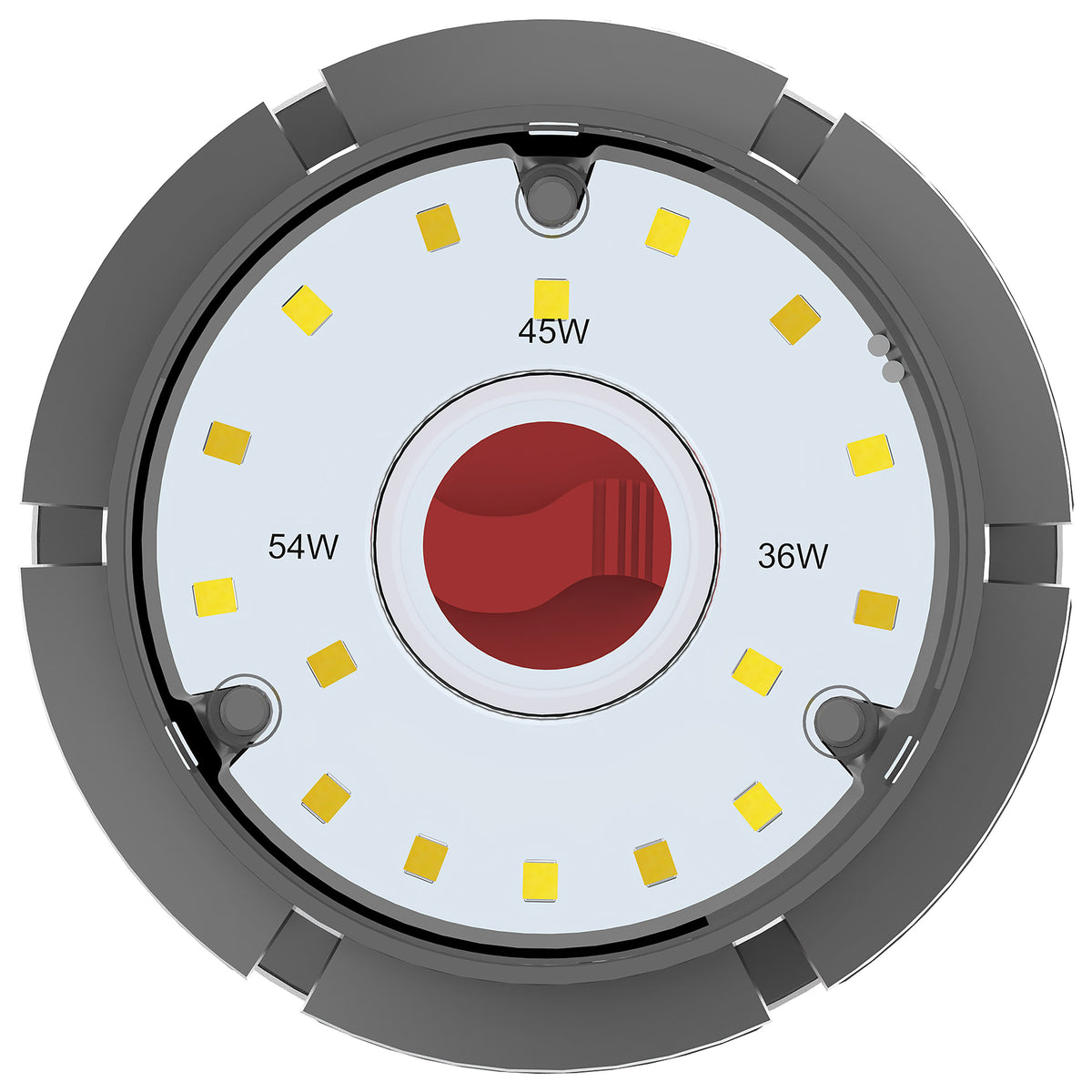 54/45/36 Wattage Selectable - LED HID Replacement - CCT Selectable - Type B - Ballast Bypass - Extended Mogul base - 120-277 Volt - ColorQuick Technology - PowerQuick Technology
