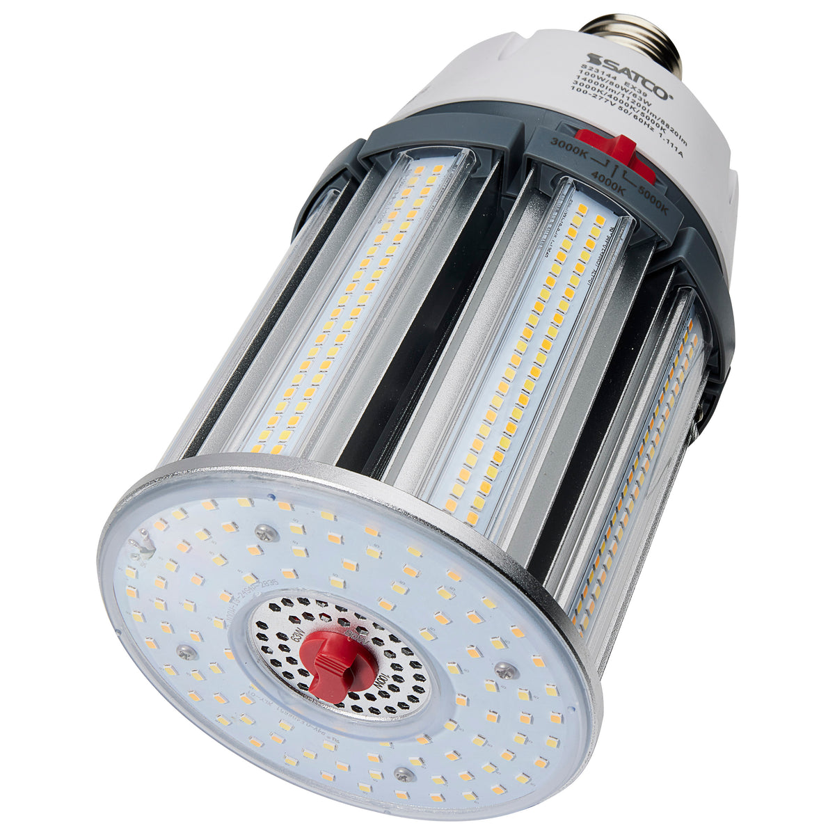 100/80/63 Wattage Selectable - LED HID Replacement - CCT Selectable - Type B - Ballast Bypass - Extended Mogul base - 120-277 Volt - ColorQuick Technology - PowerQuick Technology