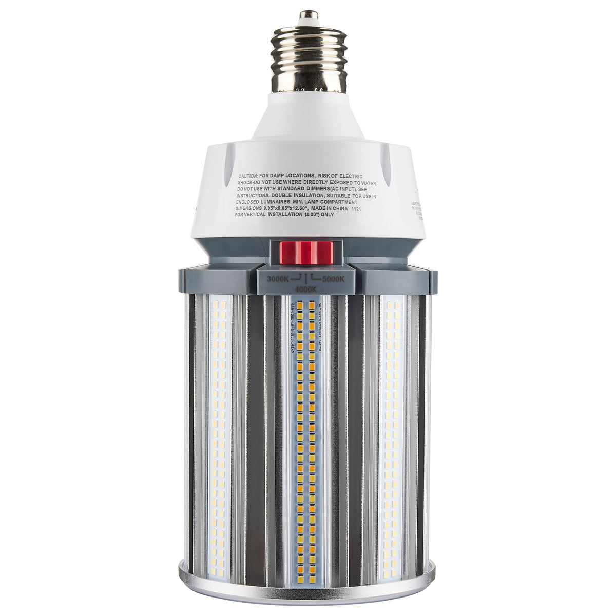 120/100/80 Wattage Selectable - LED HID Replacement - CCT Selectable - Type B - Ballast Bypass - Extended Mogul base - 120-277 Volt - ColorQuick Technology - PowerQuick Technology