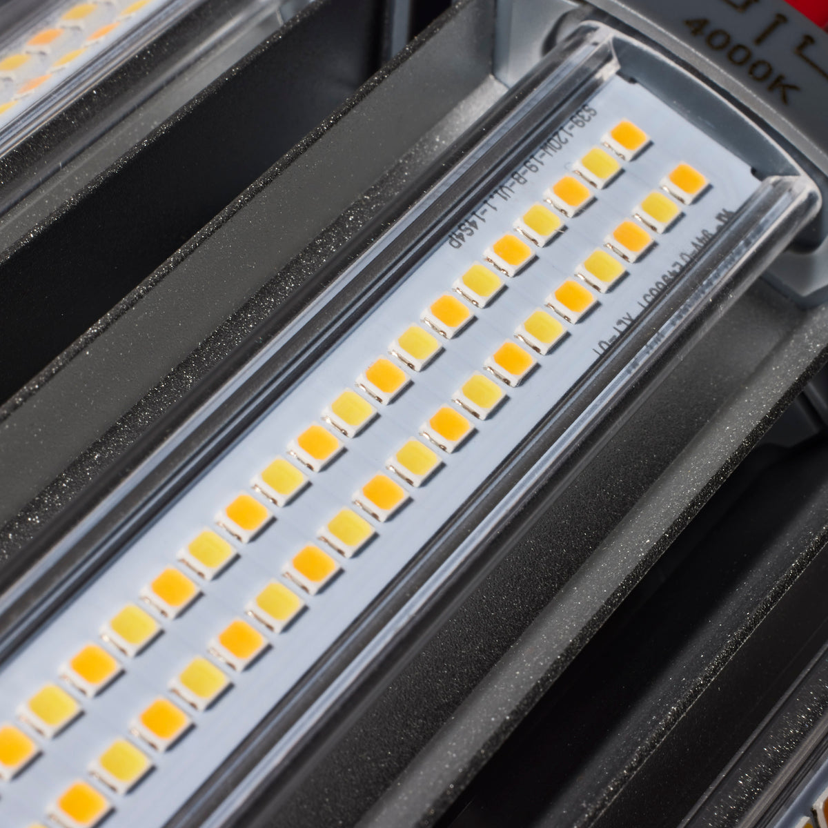 120/100/80 Wattage Selectable - LED HID Replacement - CCT Selectable - Type B - Ballast Bypass - Extended Mogul base - 120-277 Volt - ColorQuick Technology - PowerQuick Technology