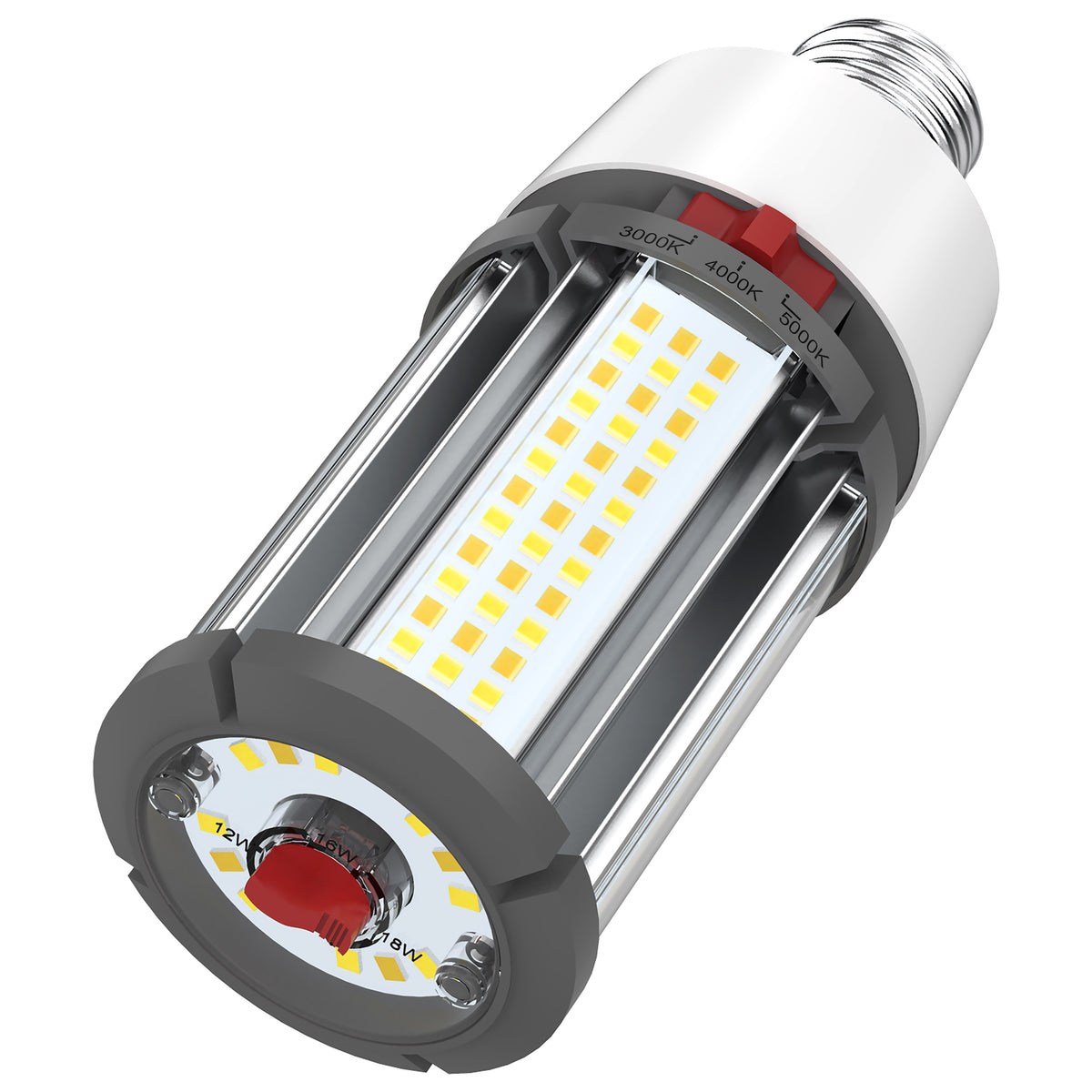 18/16/12 Wattage Selectable - LED HID Replacement - CCT Selectable - Type B - Ballast Bypass - Medium base - 120-277 Volt - ColorQuick Technology - PowerQuick Technology