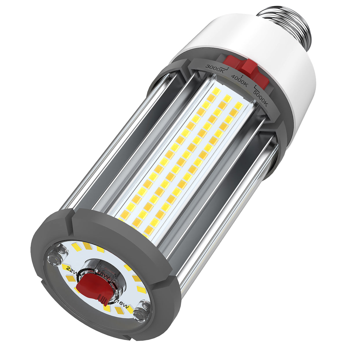 22/18/16 Wattage Selectable - LED HID Replacement - CCT Selectable - Type B - Ballast Bypass - Medium base - 120-277 Volt - ColorQuick Technology - PowerQuick Technology