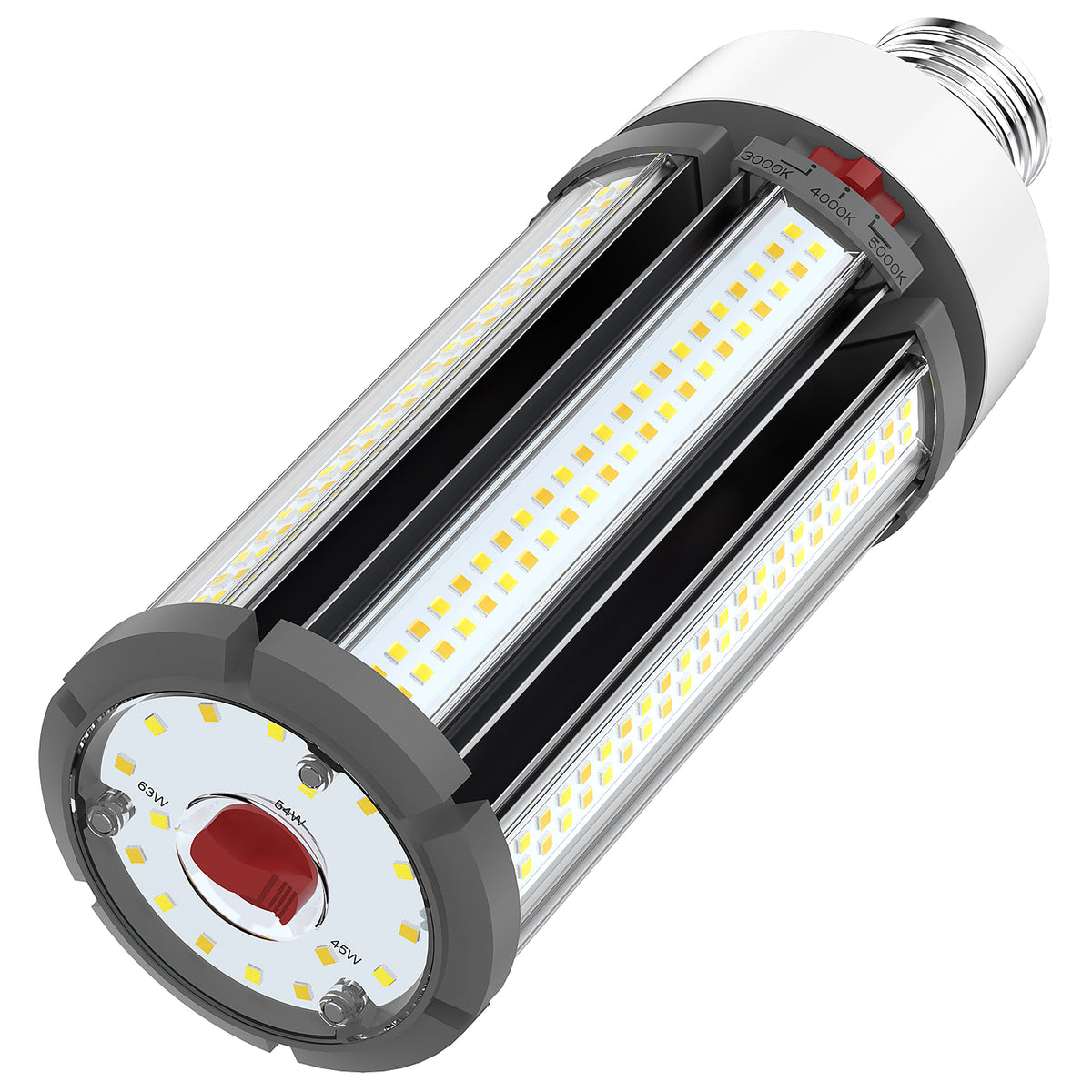 63/54/45 Wattage Selectable - LED HID Replacement - CCT Selectable - Type B - Ballast Bypass - Extended Mogul base - 120-277 Volt - ColorQuick Technology - PowerQuick Technology
