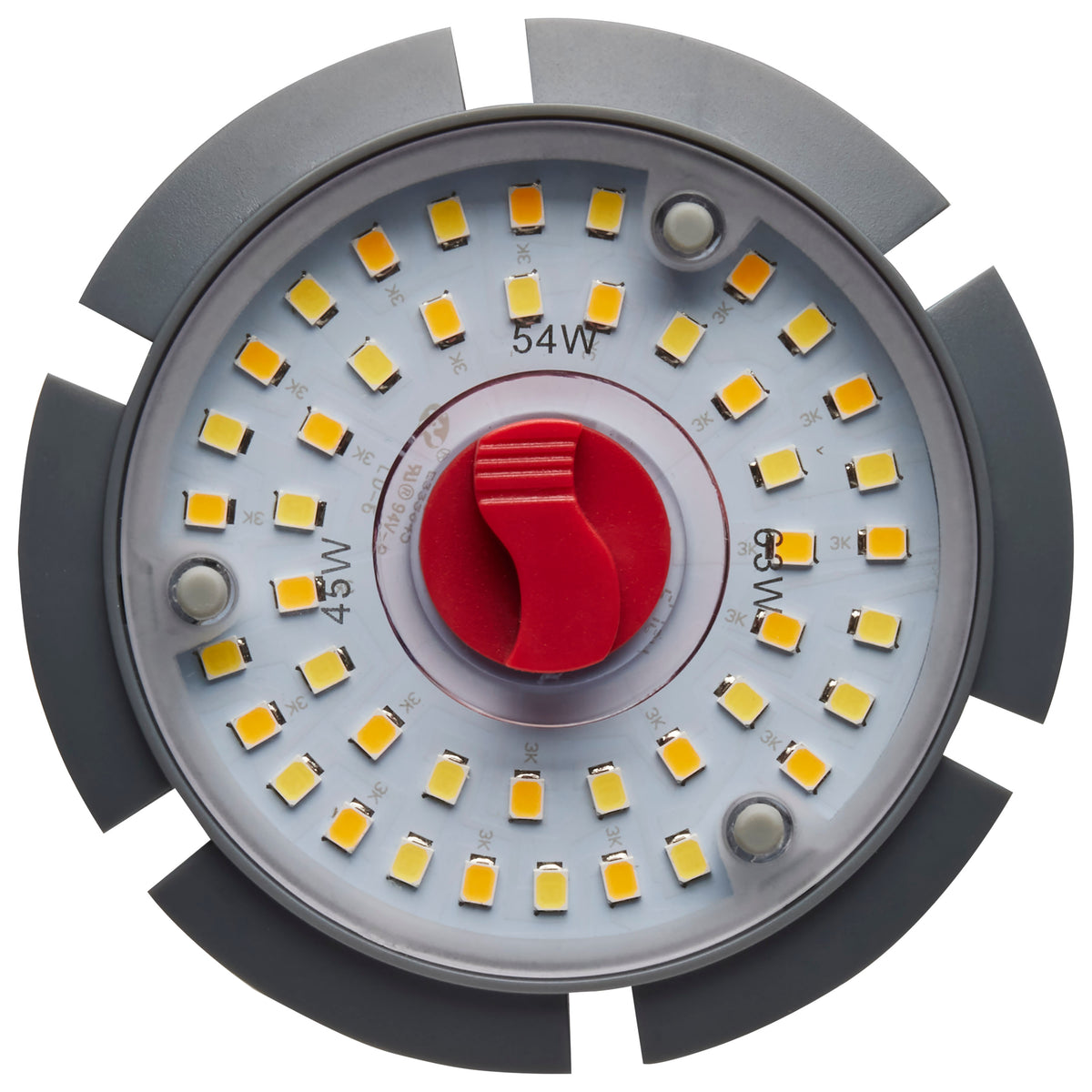 63/54/45 Wattage Selectable - LED HID Replacement - CCT Selectable - Type B - Ballast Bypass - Extended Mogul base - 120-277 Volt - ColorQuick Technology - PowerQuick Technology