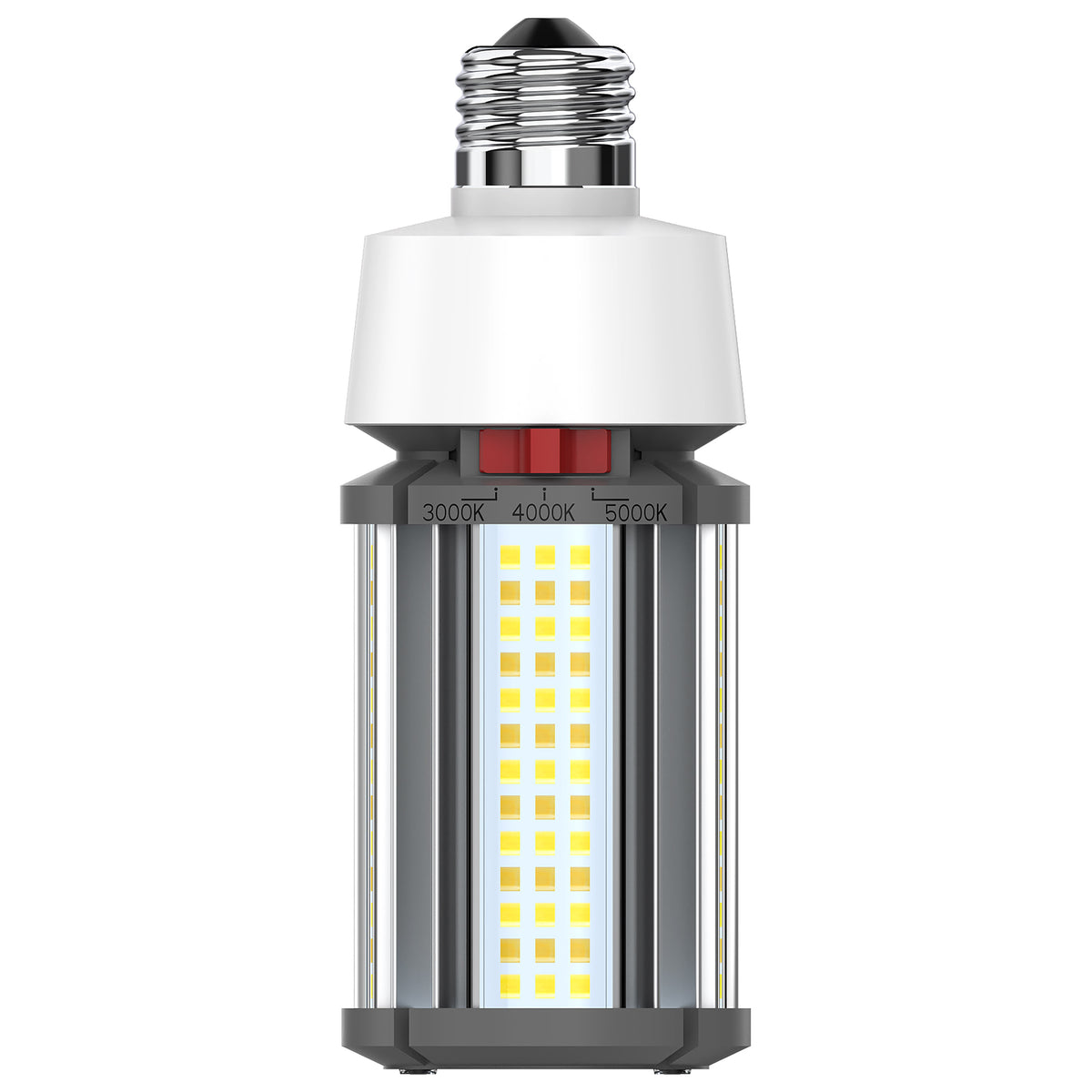 18 Watt LED HID Replacement - Selectable - Type B - Ballast Bypass - Medium Base - 277-347 Volt - ColorQuick Technology bulb