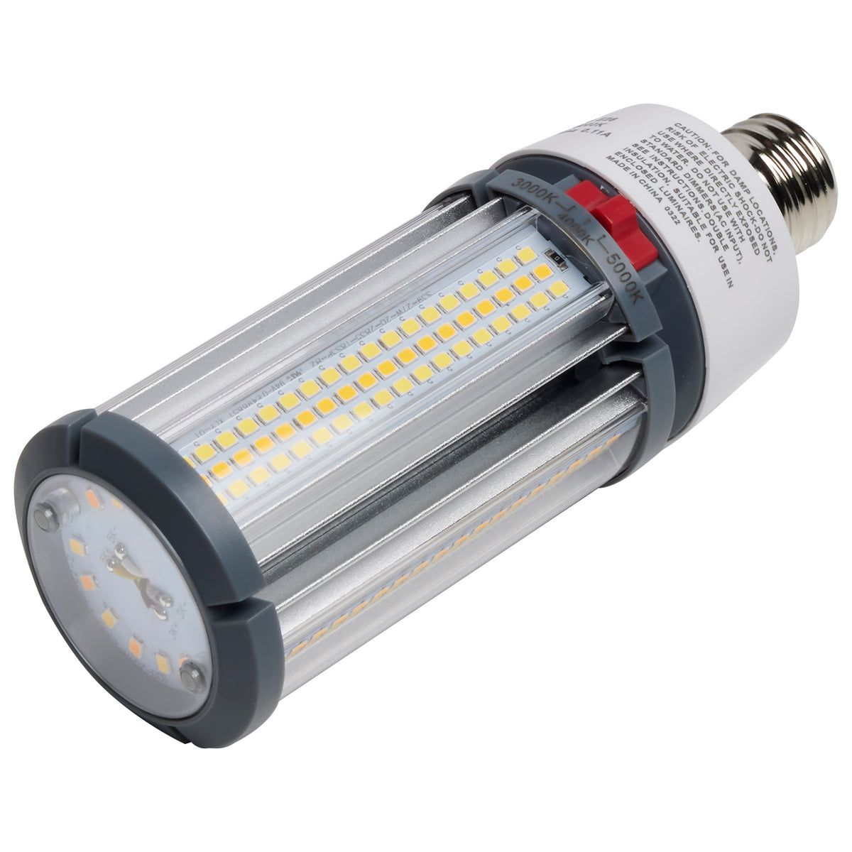 27 Watt LED HID Replacement - CCT Selectable - Type B - Ballast Bypass - Medium Base - 277-347 Volt - ColorQuick Technology