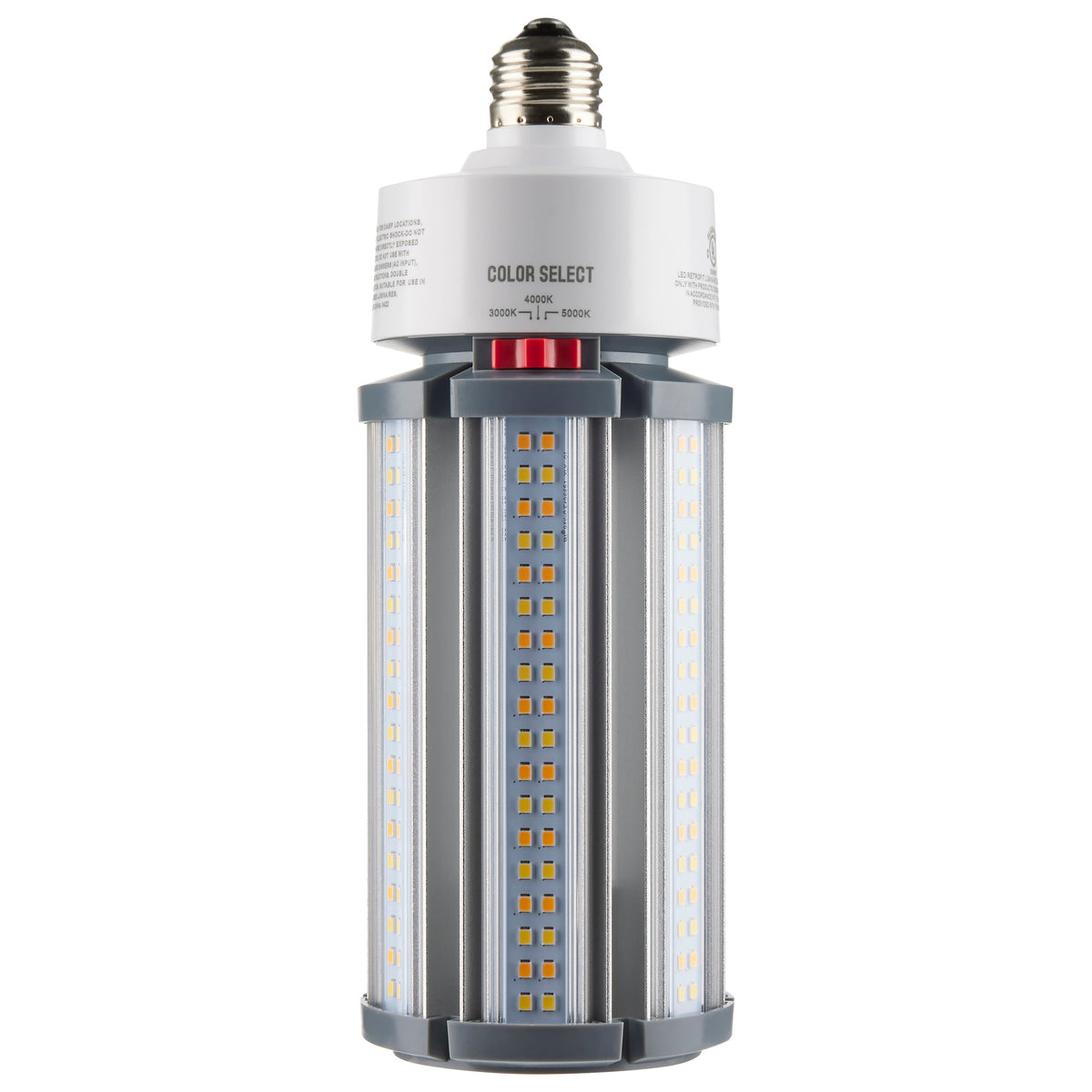 36 Watt LED HID Replacement - CCT Selectable - Type B - Ballast Bypass - Medium Base - 277-480 Volt - ColorQuick Technology