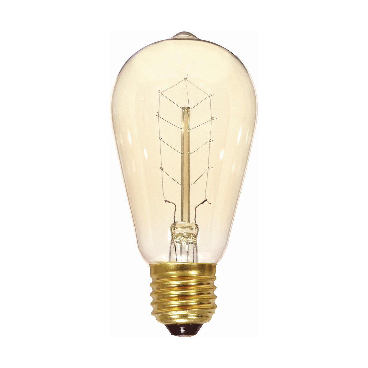 40 Watt ST19 Incandescent - Clear - 3000 Average rated hours - 160 Lumens - Medium base - 120 Volt lighting product