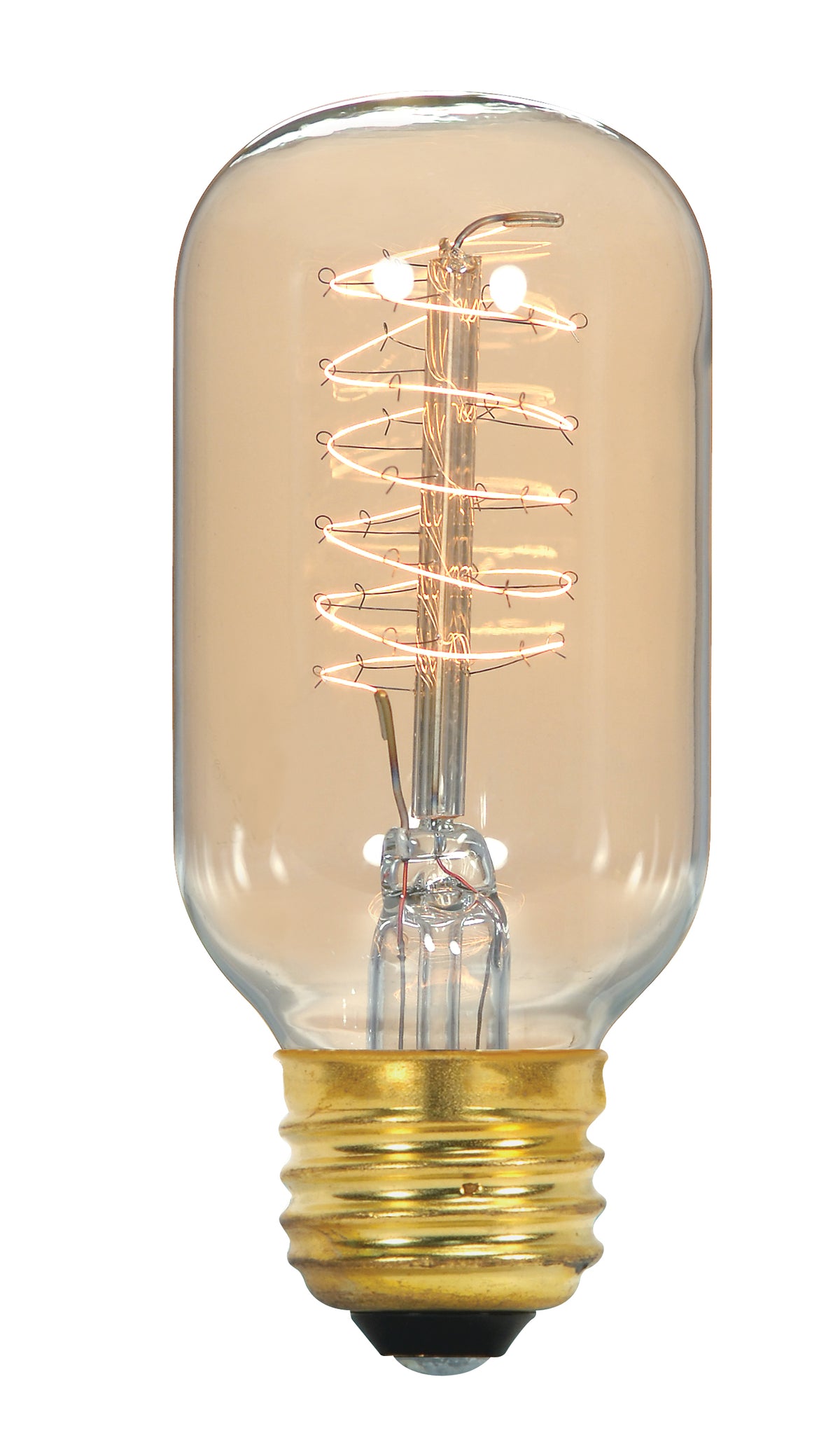 40 Watt T14 Incandescent - Clear - 3000 Average rated hours - 160 Lumens - Medium base - 120 Volt