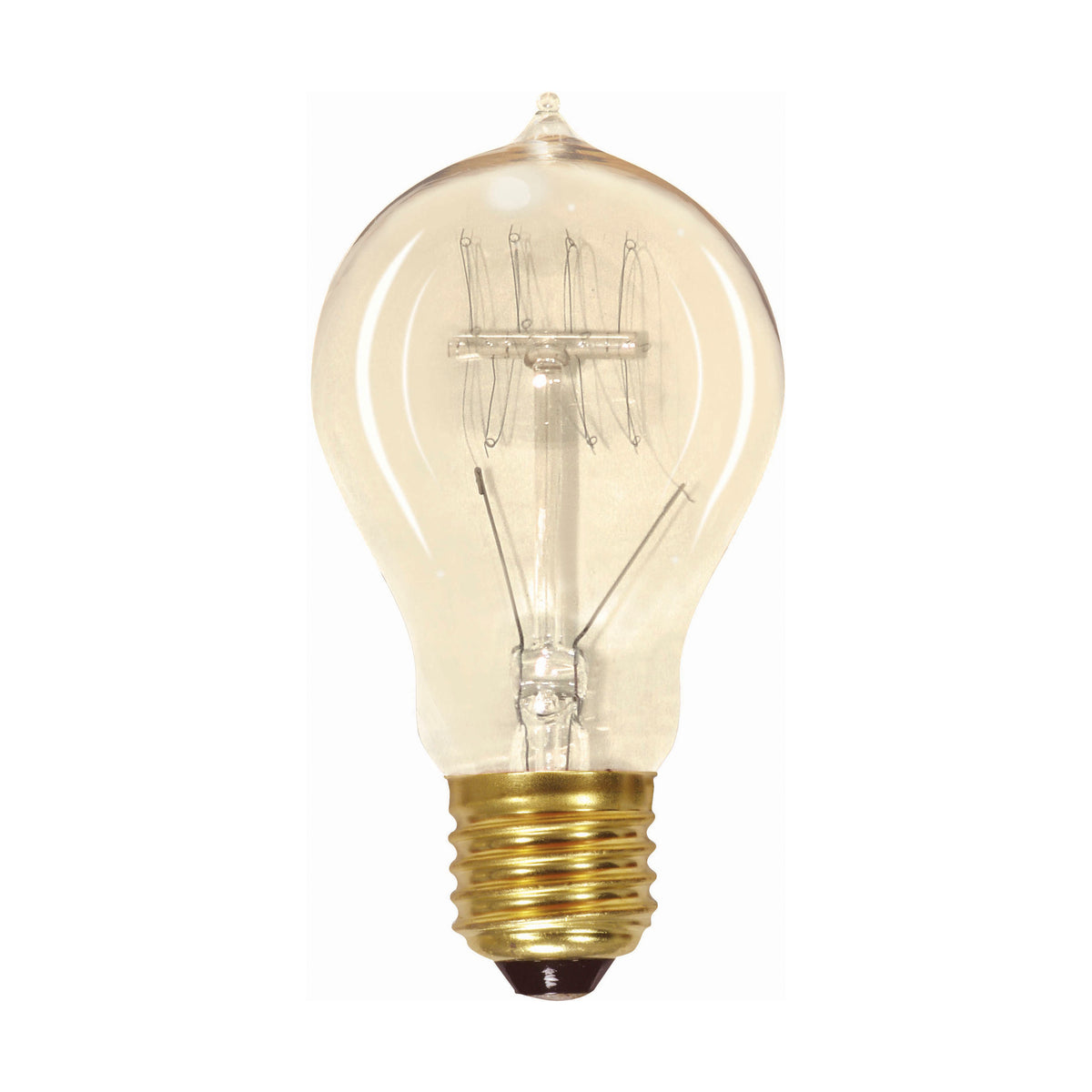 60 Watt A19 Incandescent - Clear - 3000 Average rated hours - 240 Lumens - Medium base - 120 Volt