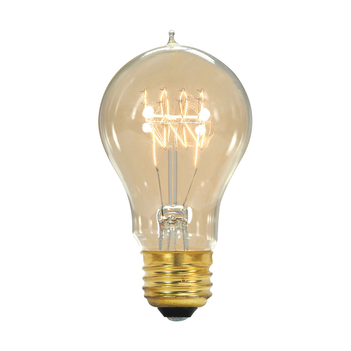 60 Watt A19 Incandescent - Clear - 3000 Average rated hours - 240 Lumens - Medium base - 120 Volt