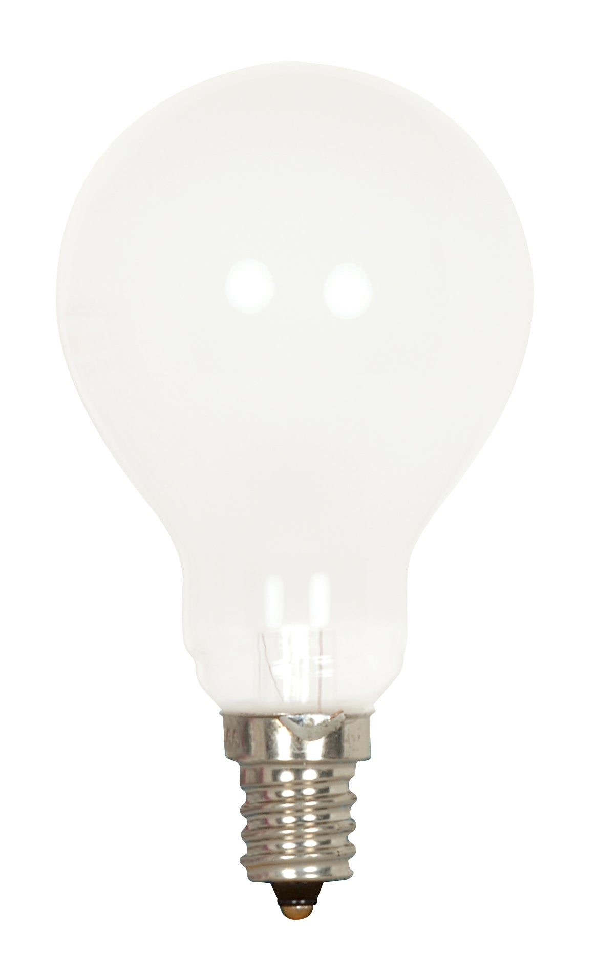 40 Watt A15 Incandescent - Frost - Appliance Lamp - 1000 Average rated hours - 420 Lumens - Candelabra base - 120 Volt