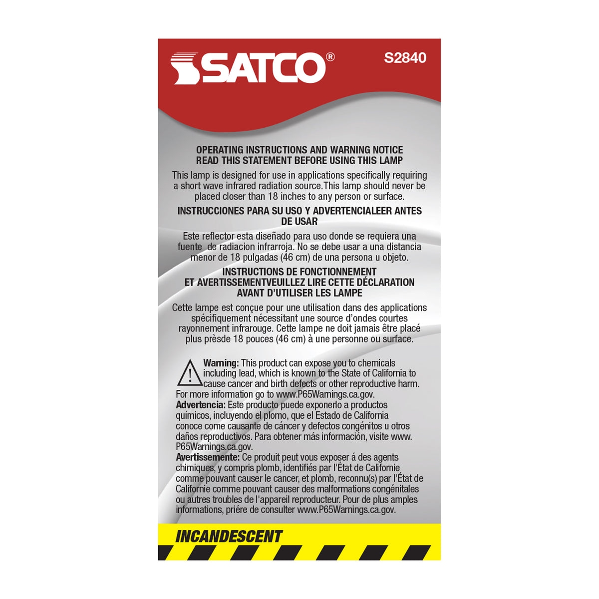 40 Watt A15 Incandescent - Clear - Appliance Lamp - 2500 Average rated hours - 300/225 Lumens - Medium base - 130/120 Volt - Teflon/PFA Shatterproof