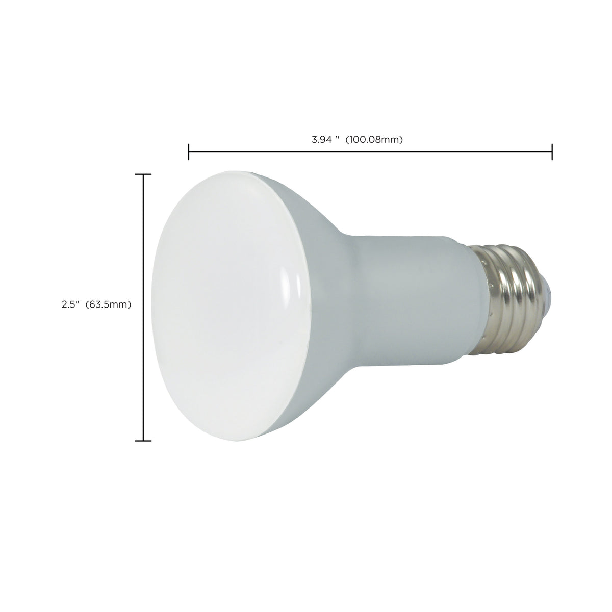 6 Watt - R20 LED - 4000K - Medium base - 120 Volt