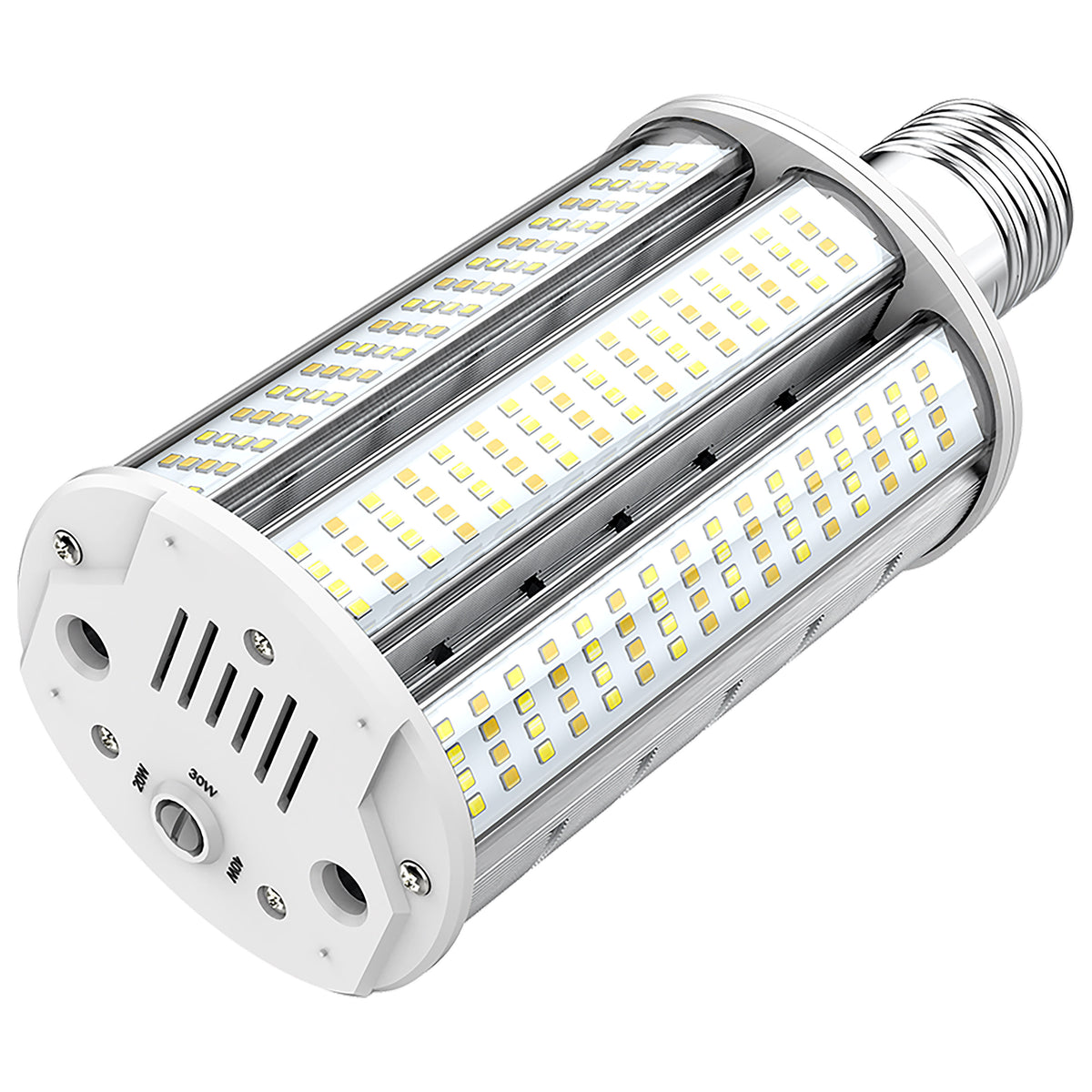 20/30/40 Wattage Selectable - LED Hi-Pro Wall Pack - CCT Selectable 3K/4K/5K - Type B - Ballast Bypass - Extended Mogul base - 120-277 Volt - ColorQuick Technology - PowerQuick Technology