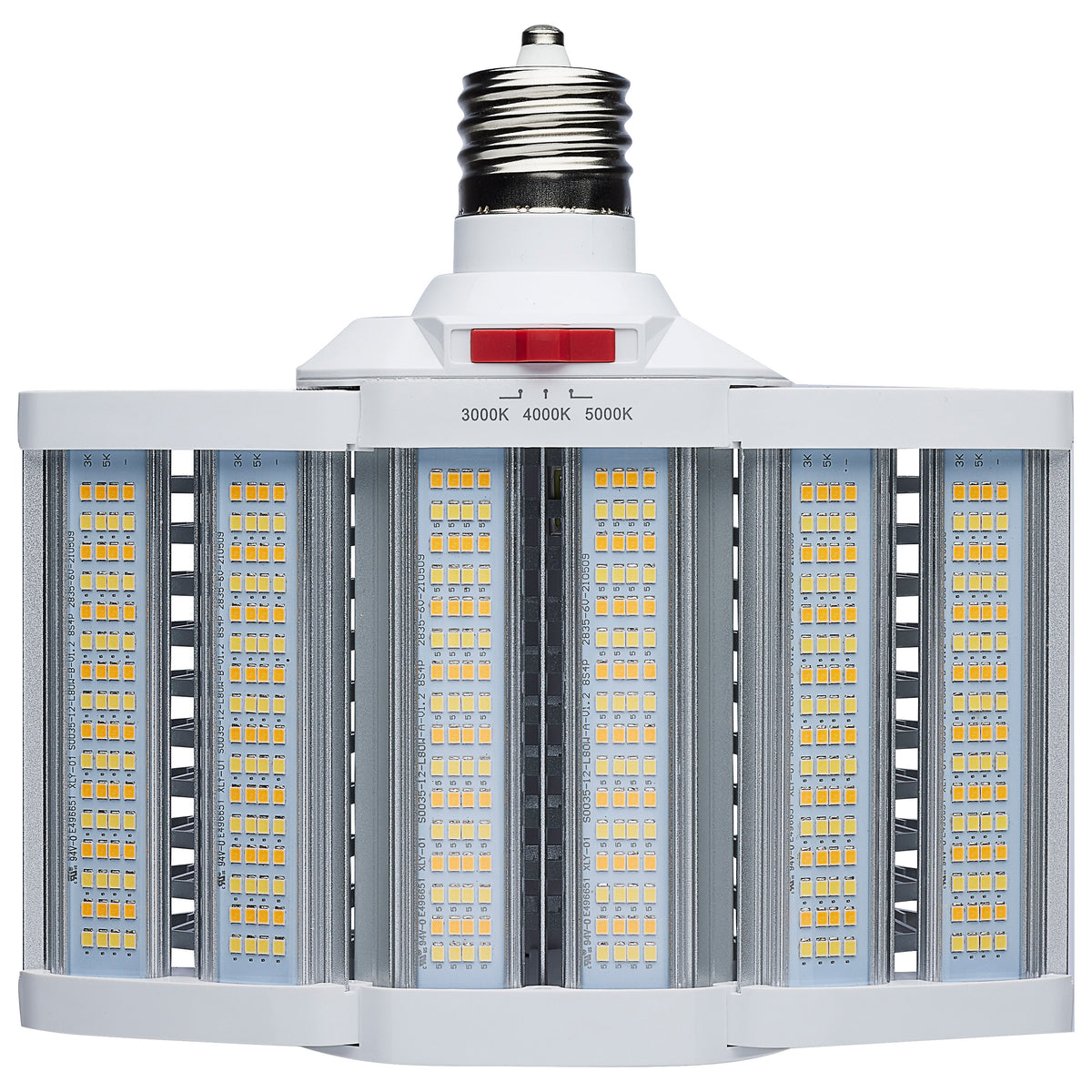 LED Shoe Box Lamp - 60/70/80 Wattage Selectable - 3K/4K/5K Selectable - 120-277 Volt - White Finish product image