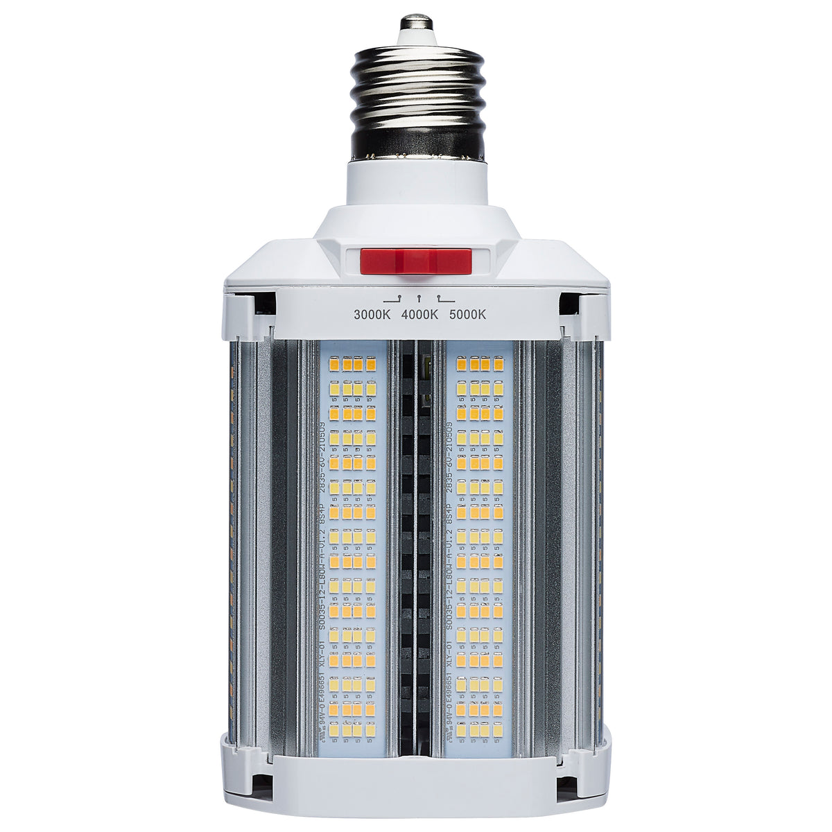 LED Shoe Box Lamp - 60/70/80 Wattage Selectable - 3K/4K/5K CCT Selectable - 120-277 Volt - White Finish