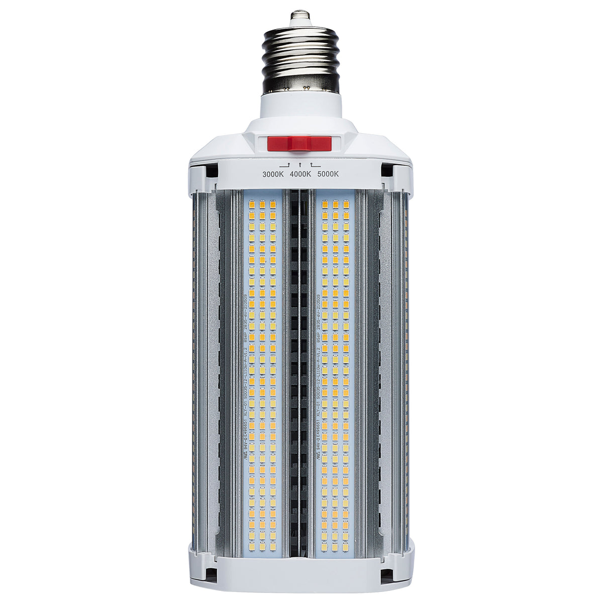 LED Shoe Box Lamp - 90/100/110 Wattage Selectable - 3K/4K/5K CCT Selectable - 120-277 Volt - White Finish