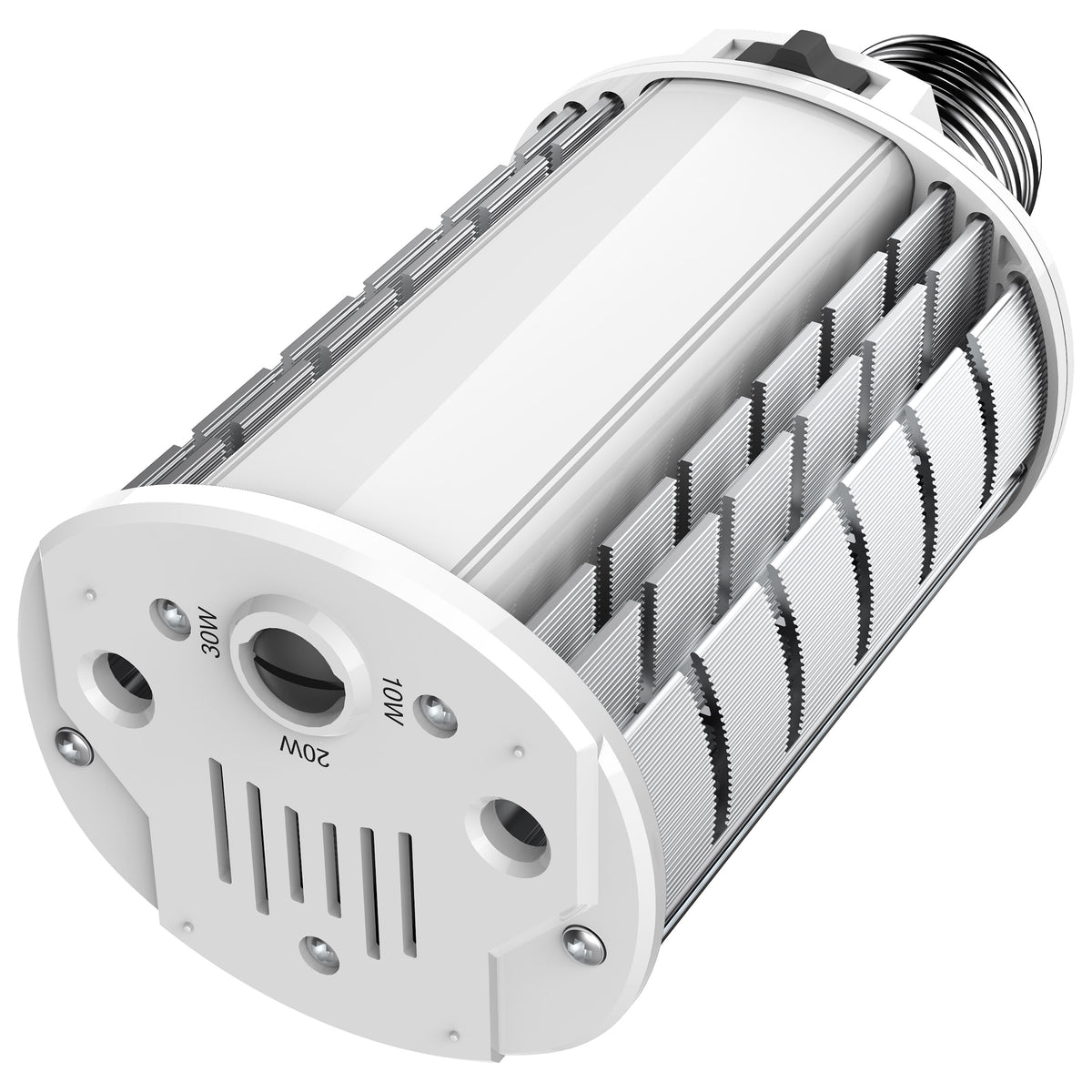 10/20/30 Wattage Selectable - LED Hi-Pro Wall Pack - CCT Selectable 3K/4K/5K - Type B - Ballast Bypass - Medium base - 120-277 Volt - ColorQuick Technology - PowerQuick Technology