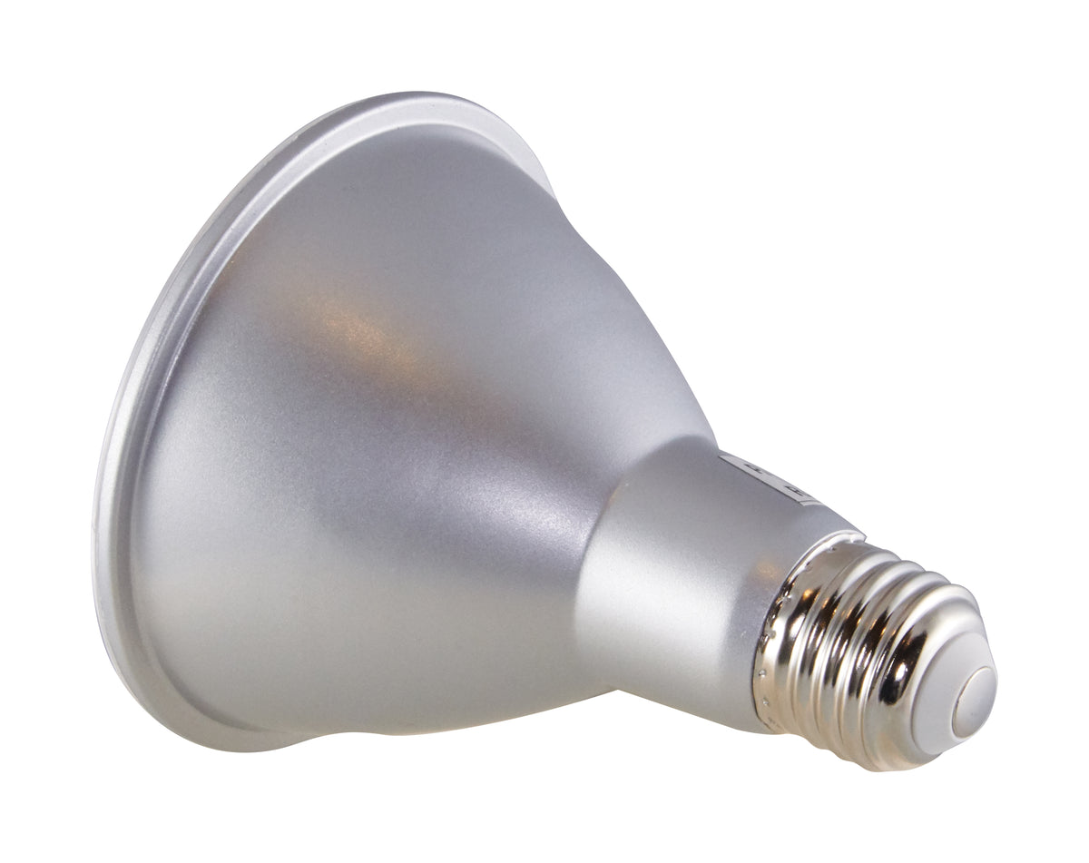 12.5 Watt - PAR30LN LED - 3000K - 40 deg. Beam Angle - Medium base - 120 Volt
