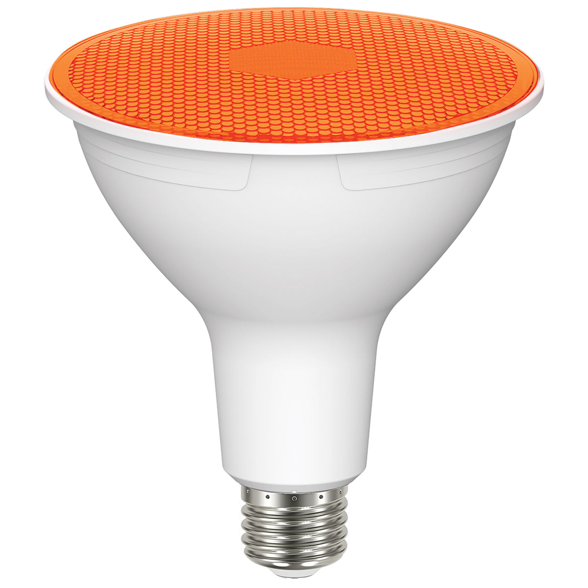 11.5 Watt PAR38 LED - Amber - 90 degree Beam Angle - Medium base - 120 Volt for commercial spaces and retail spaces