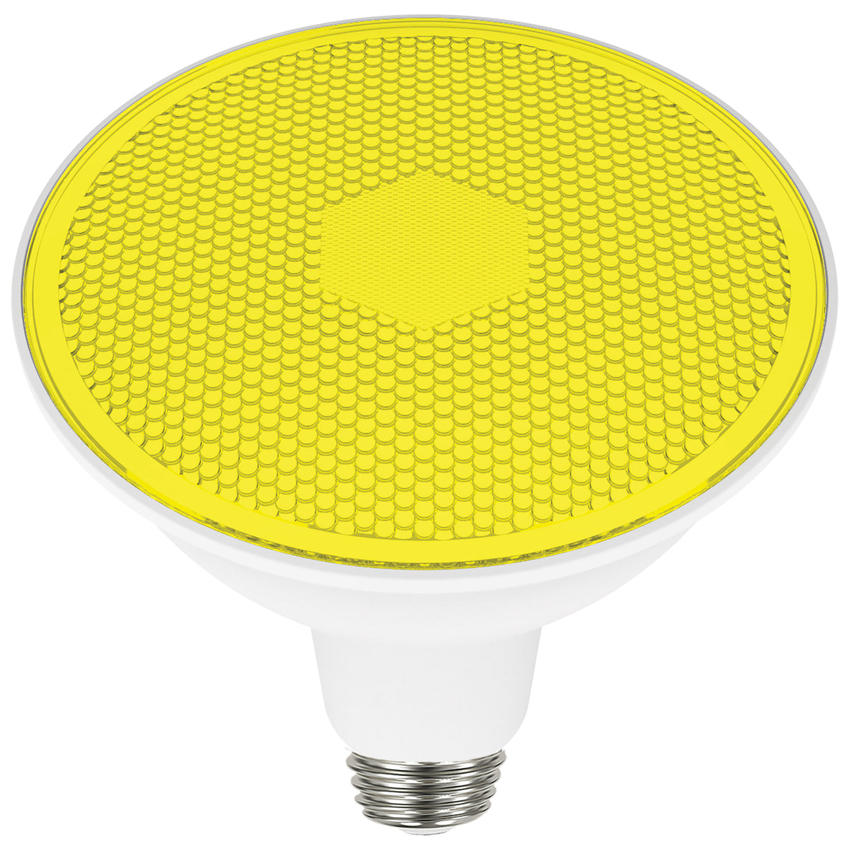 11.5 Watt PAR38 LED - Yellow - 90 degree Beam Angle - Medium base - 120 Volt