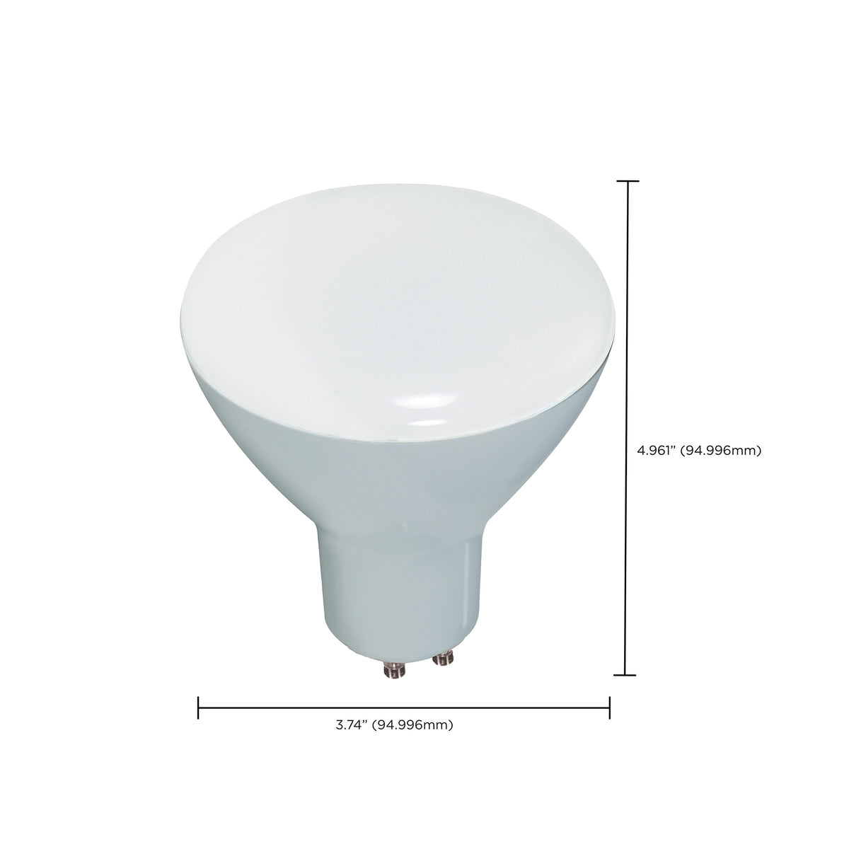 7.5 Watt - BR30 LED - 2700K - GU24 base - 120 Volt