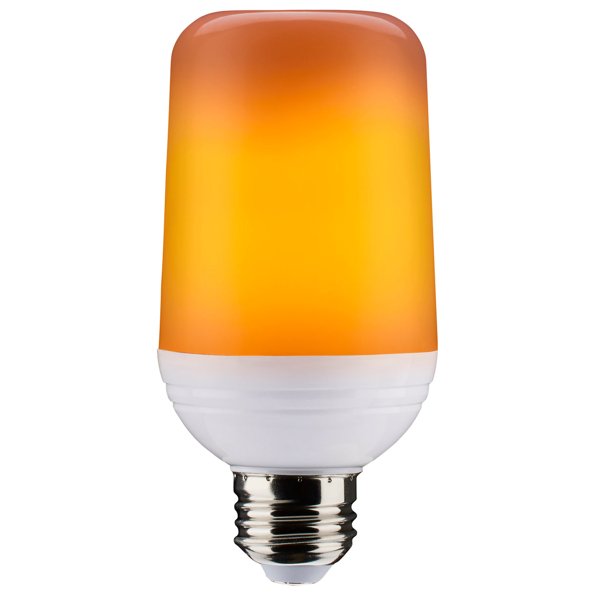 2.5 Watt LED Flame Bulb - T19 - Medium Base - 120 Volt