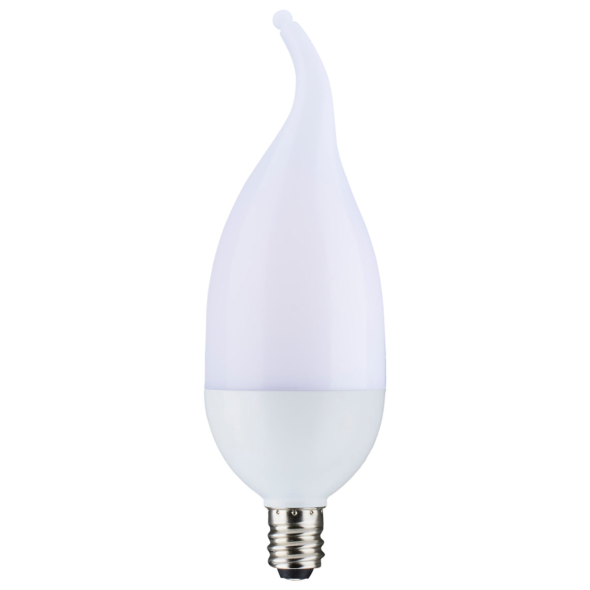 2 Watt LED Flame Bulb - B11 - Candelabra base - 120 Volt
