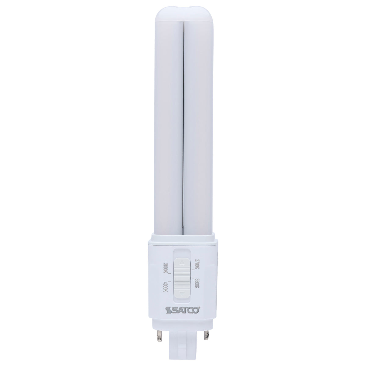 9 Watt LED PL - 27K/3K/35K/4K CCT Selectable - G24d Base - Type B - 120-277 Volt