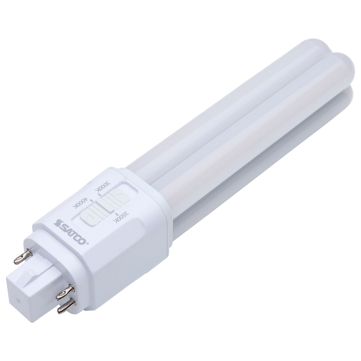 9.5 Watt LED PL - 30K/35K/40K CCT Selectable - G24q Base - Type A