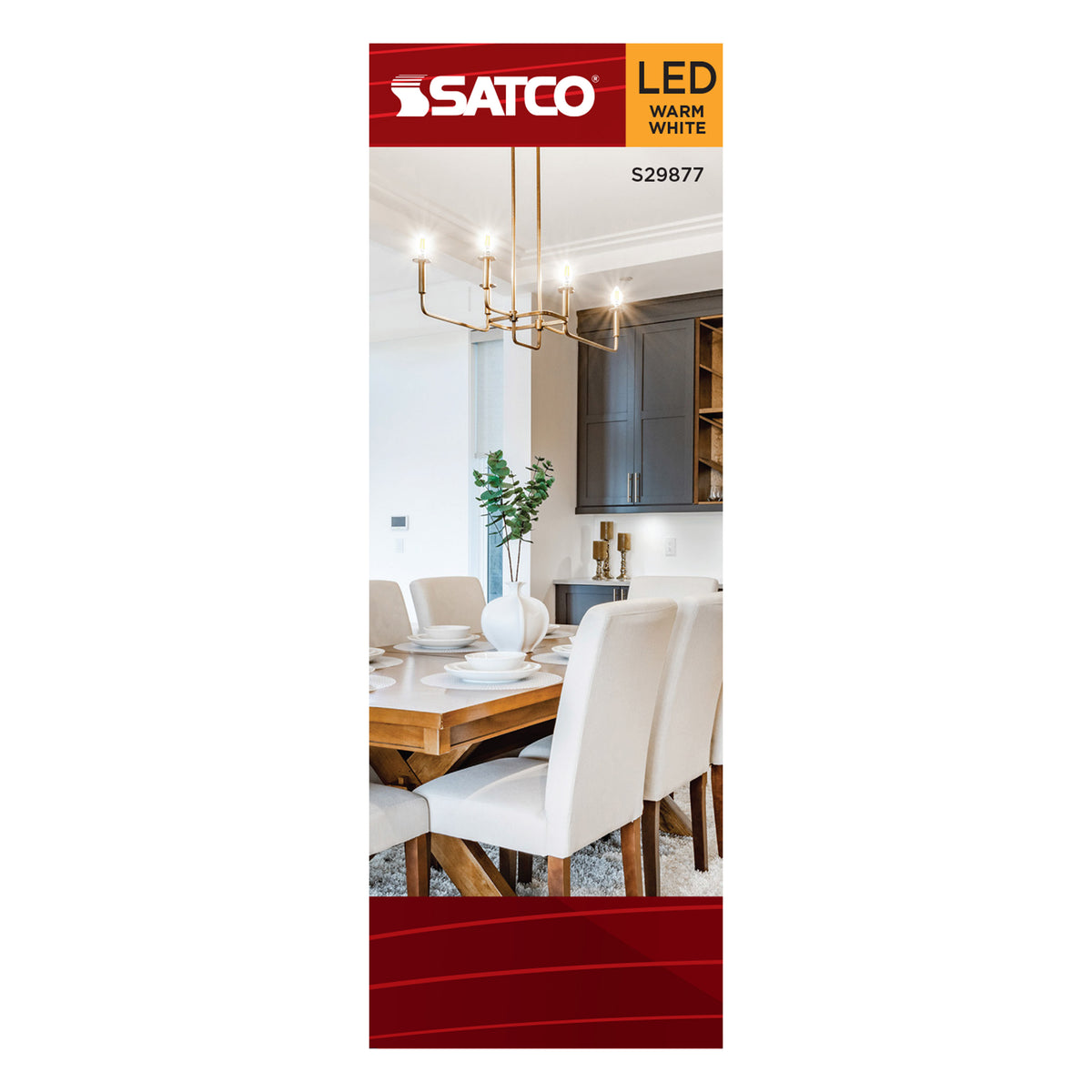 4.5 Watt B11 LED Filament - Clear - Candelabra base - 2700K - 350 Lumens - 120 Volt