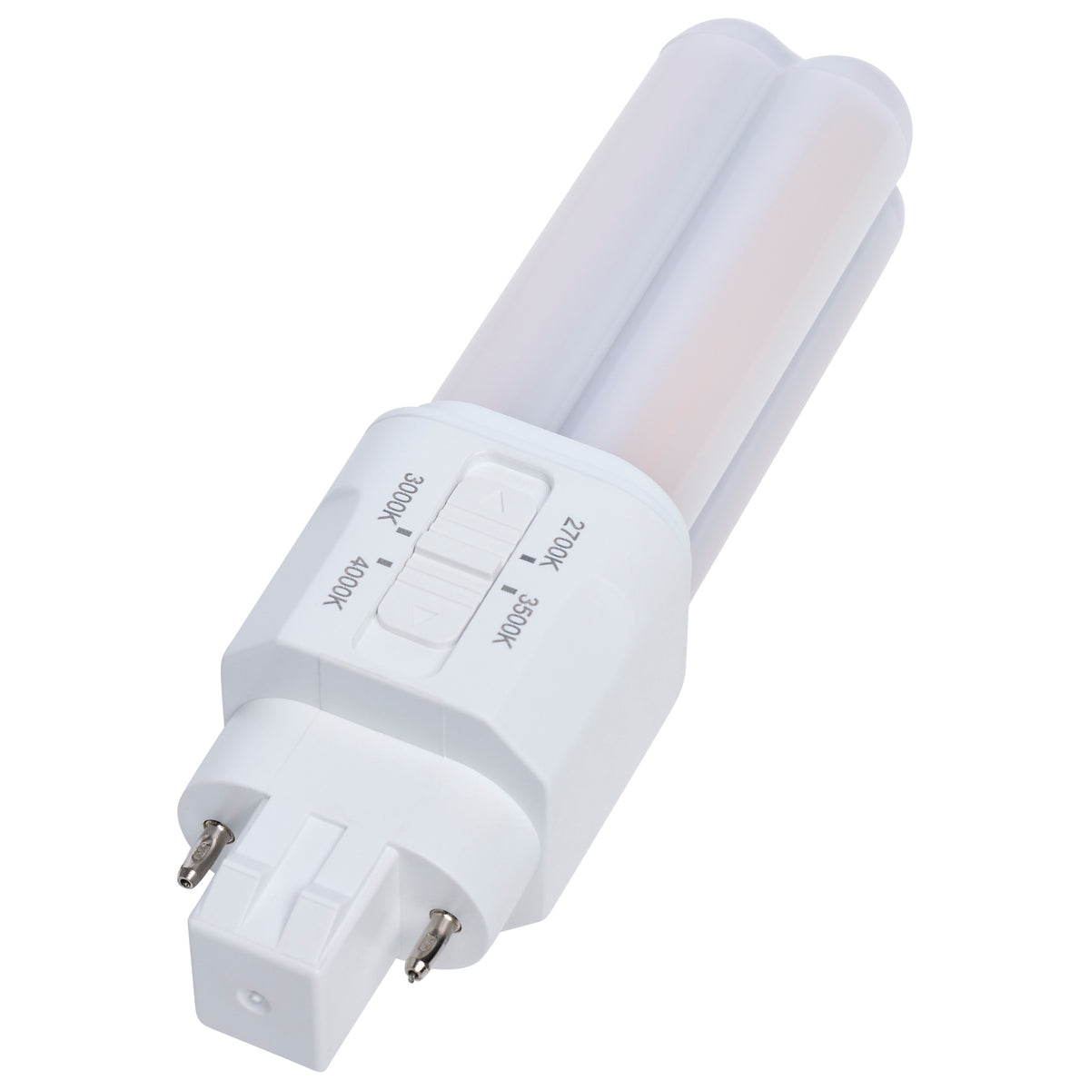 5.5 Watt PLC LED - 27K/3K/35K/4K CCT - GX23 Base - Omni - Type A/B - 120-277 Volt