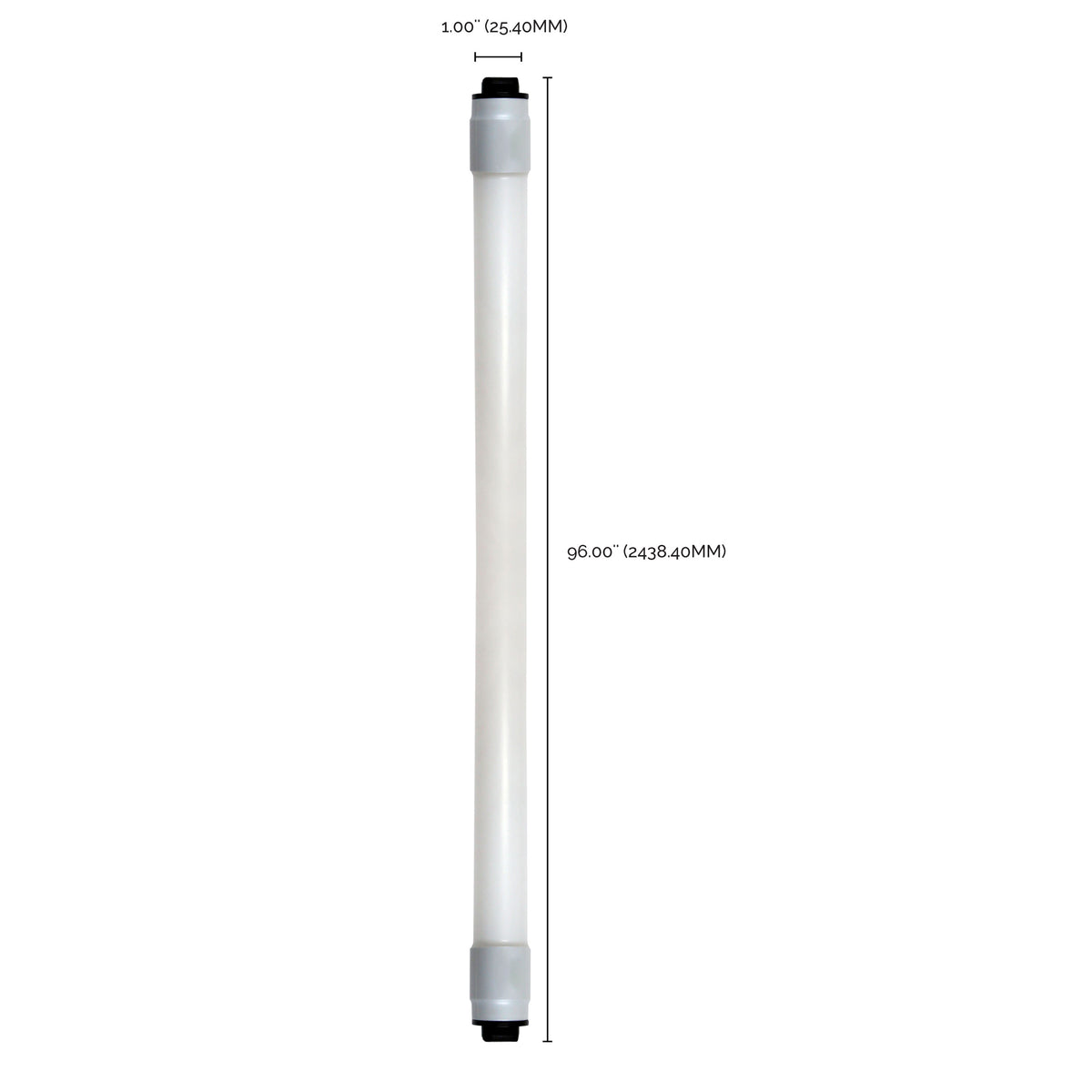 40 Watt - 8 Foot - T8 LED - 6500K - Recessed Double Contact base - 50000 Average rated hours - 5500 Lumens - Type B - Ballast Bypass - Double Ended Wiring