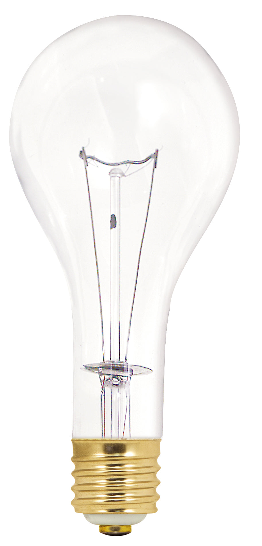 500 Watt PS35 Incandescent - Clear - 5000 Average rated hours - 8000 Lumens - Mogul base - 130 Volt for commercial spaces and