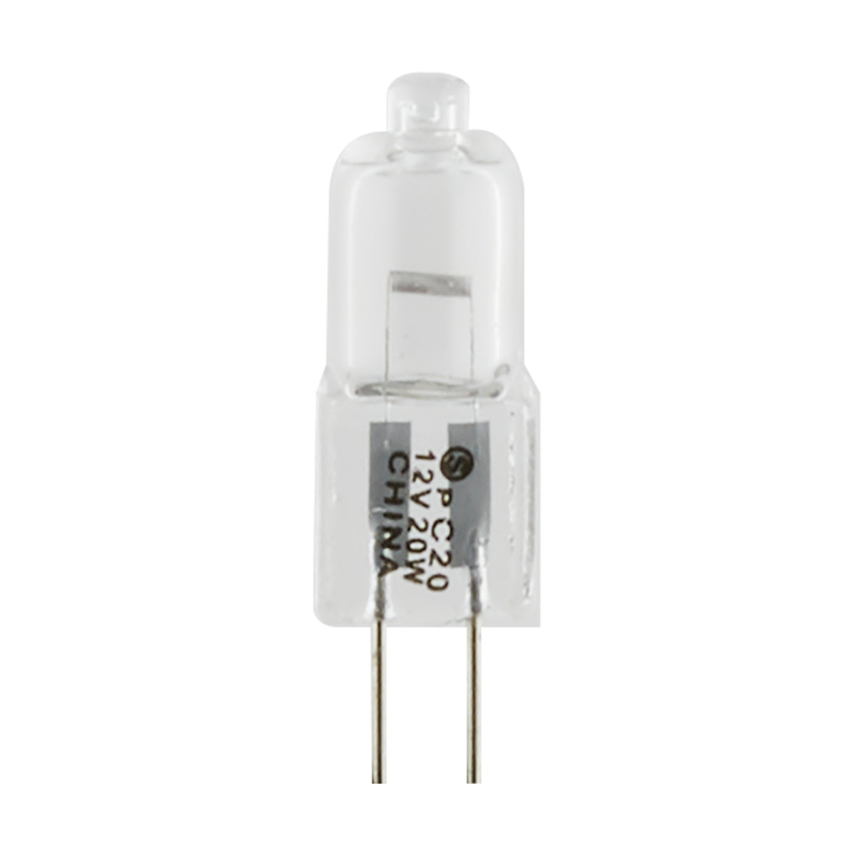 20 Watt - Halogen - T3 - Clear - 2000 Average rated hours - 300 Lumens - Bi Pin G4 base - 12 Volt