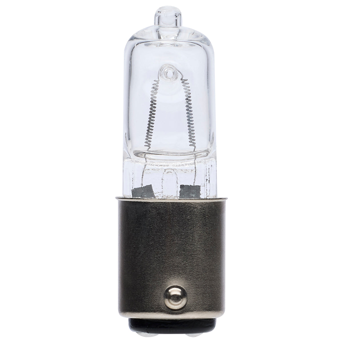 100 Watt - Halogen - T4 - Clear - 2000 Average rated hours - 1700 Lumens - DC Bay base - 120 Volt