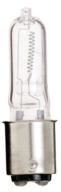 75 Watt - Halogen - T4 - Clear - 2000 Average rated hours - 1250 Lumens - DC Bay base - 120 Volt product image