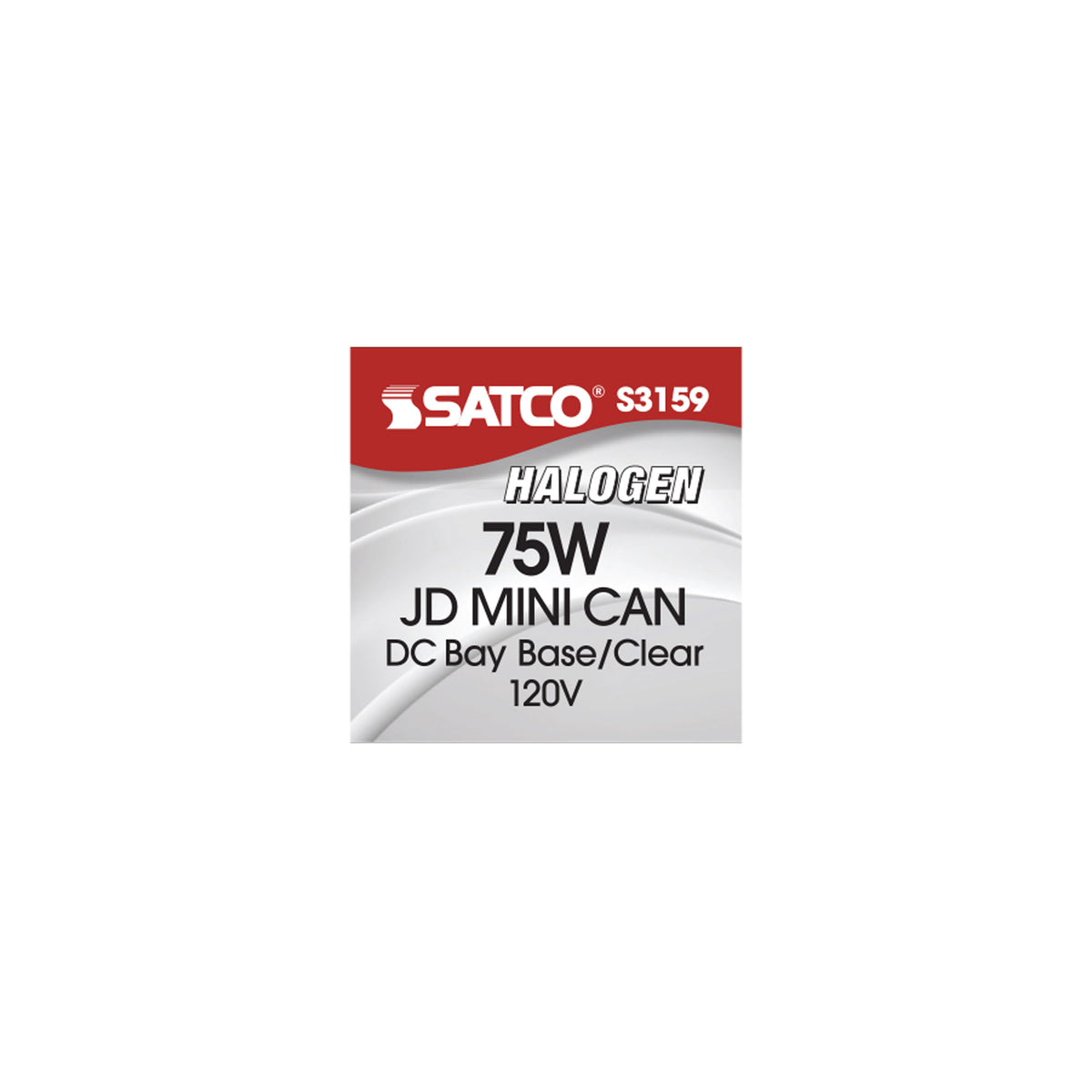 75 Watt - Halogen - T4 - Clear - 2000 Average rated hours - 1250 Lumens - DC Bay base - 120 Volt