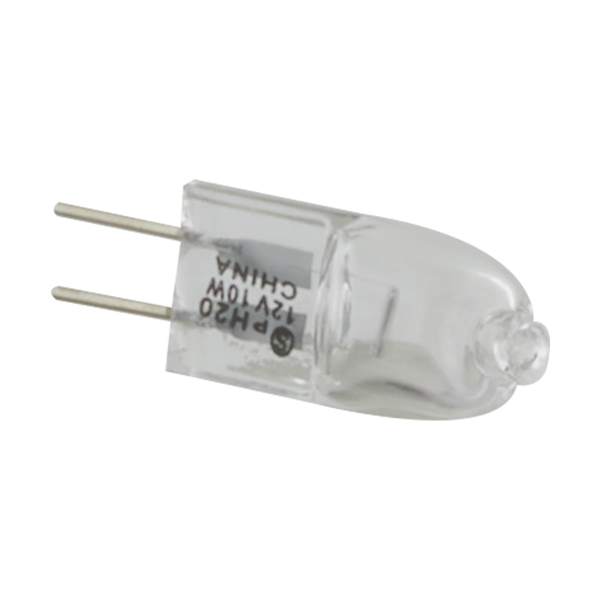 10 Watt - Halogen - T3 - Clear - 2000 Average rated hours - 120 Lumens - Bi Pin G4 base - 12 Volt