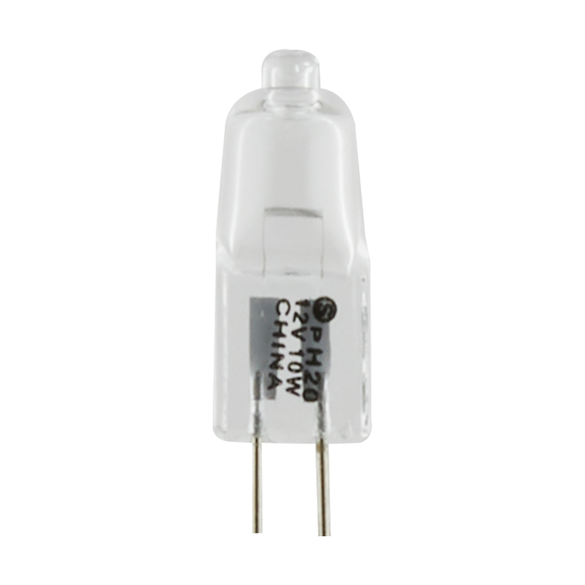 10 Watt - Halogen - T3 - Clear - 2000 Average rated hours - 120 Lumens - Bi Pin G4 base - 12 Volt product image