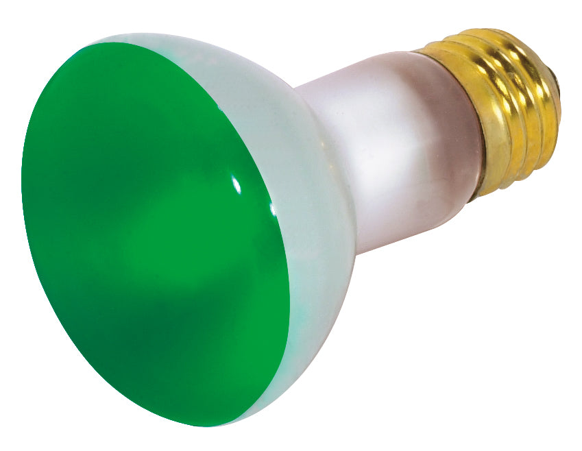 50 Watt R20 Incandescent - Green - 2000 Average rated hours - Medium base - 130 Volt lighting product