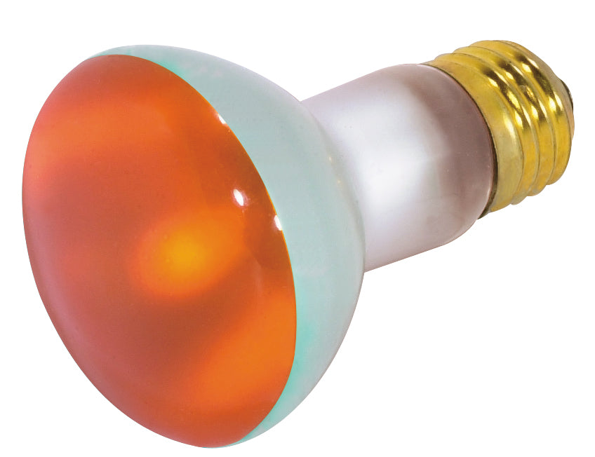 50 Watt R20 Incandescent - Amber - 2000 Average rated hours - Medium base - 130 Volt product image