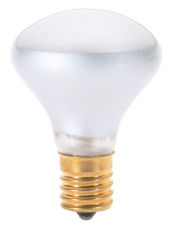 25 Watt R14 Incandescent - Frost - 1500 Average rated hours - 135 Lumens - Intermediate base - 120 Volt for commercial spaces