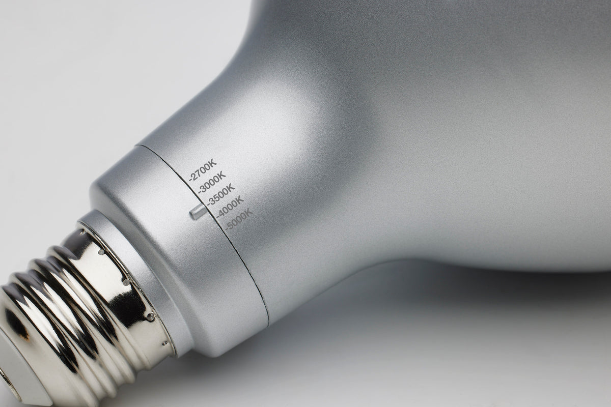 21 Watt PAR38 High Lumen LED - 27K/30K/35K/40K/50K CCT Selectable - Medium Base - 120 Volt