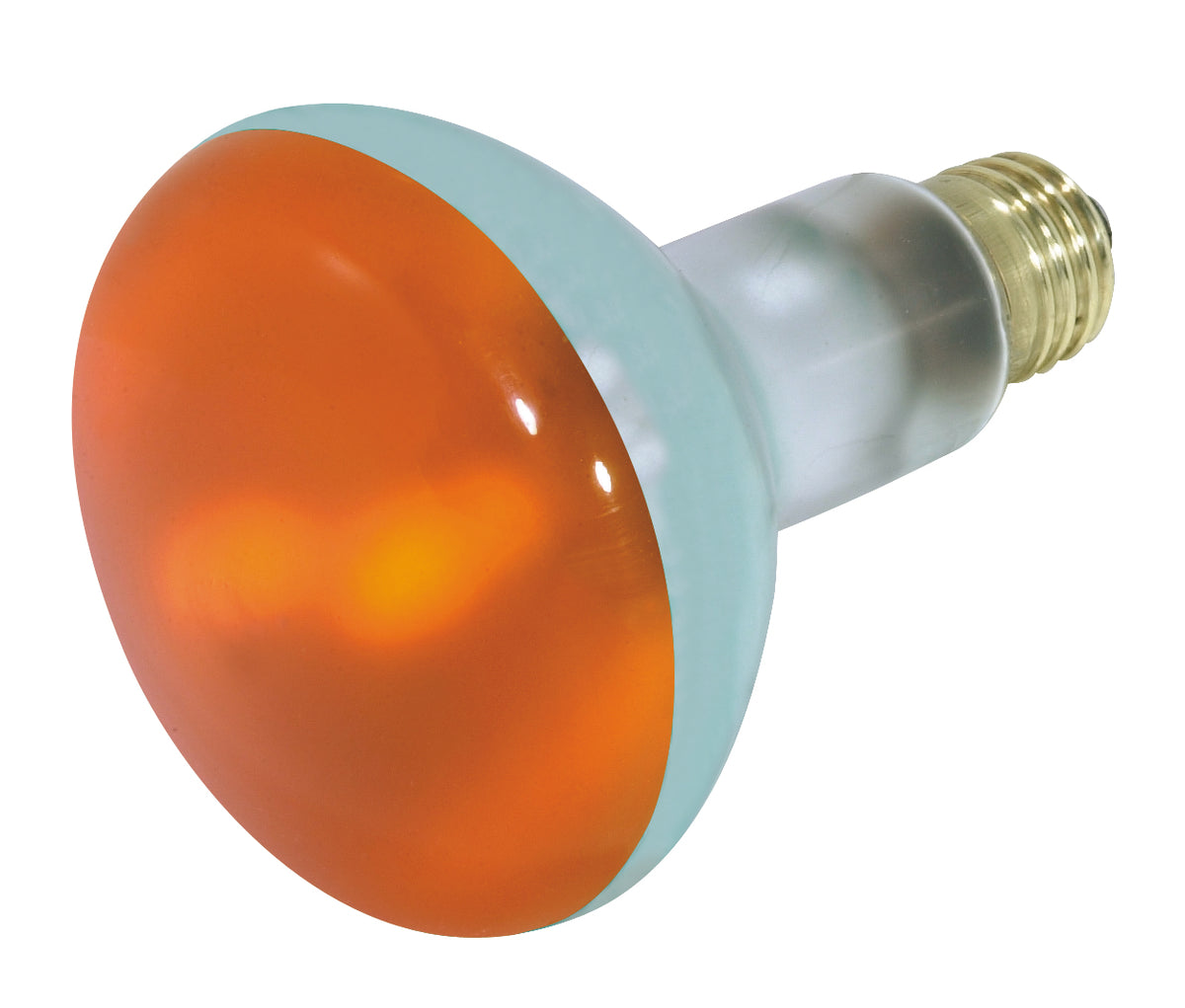 75 Watt BR30 Incandescent - Amber - 2000 Average rated hours - Medium base - 130 Volt lighting product