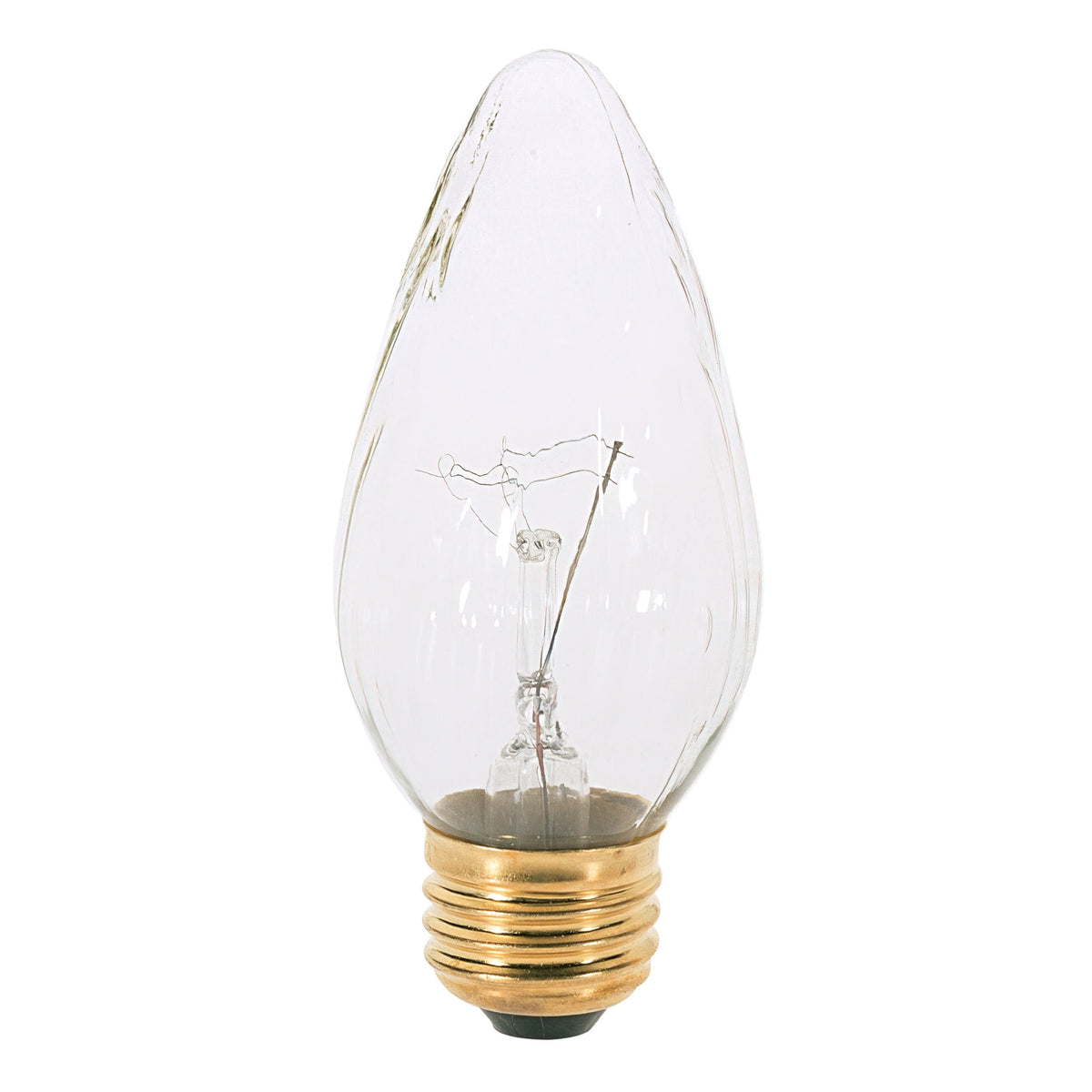 25 Watt F15 Incandescent - Clear - 1500 Average rated hours - 180 Lumens - Medium base - 120 Volt for commercial spaces and
