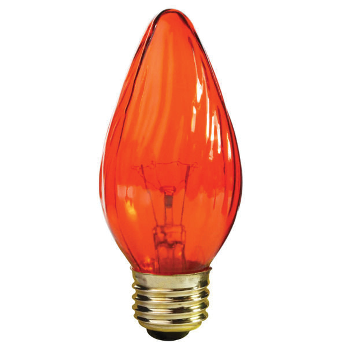 25 Watt F15 Incandescent - Amber - 1500 Average rated hours - Medium base - 120 Volt product image