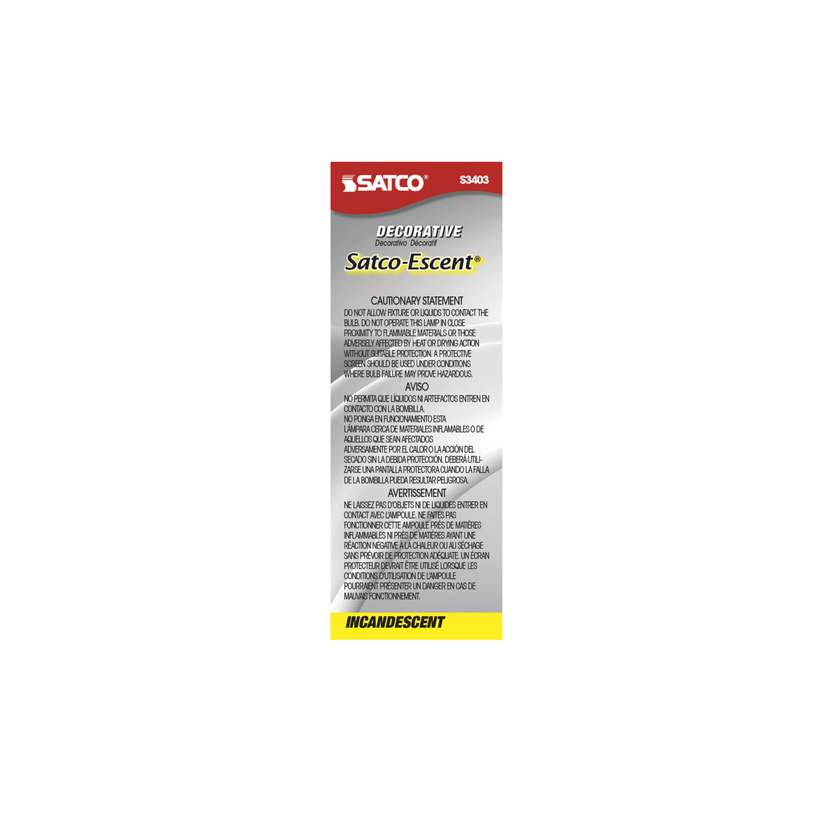 25 Watt C11 Incandescent - Spun White - 4000 Average rated hours - 160 Lumens - Candelabra base - 120 Volt
