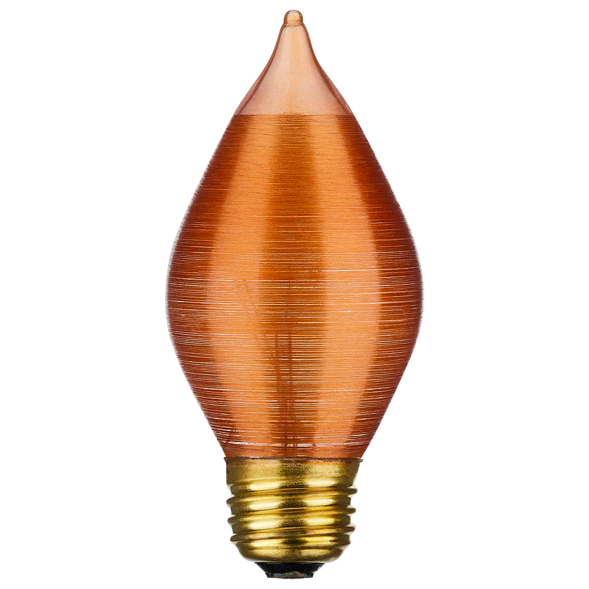 40 Watt C15 Incandescent - Spun Amber - 4000 Average rated hours - Medium base - 120 Volt product image